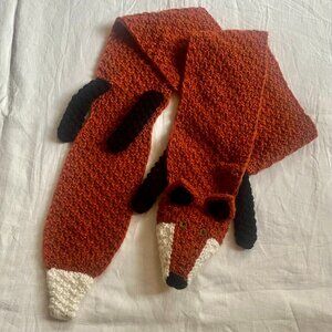 Alpaca Blend Woodland Fox Scarf